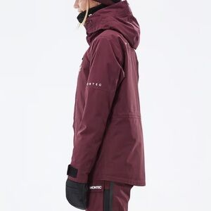 Montec Women's Burgundy Ski Jacket